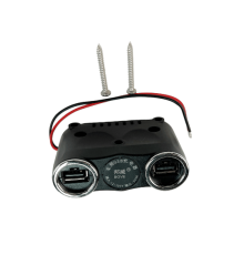 Модуль зарядки USB (двойной, стоит под сидением) Yutong 6122 3784-01047
